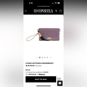 Consuela lyndz uptown crossbody